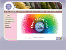 Tablet Screenshot of bluemoonfiberarts.com